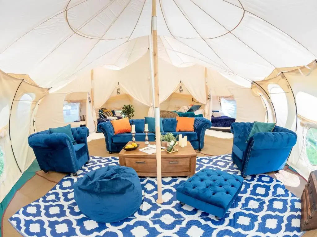 8-bed Lotus Belle Mahal Tent in The Wye Valley