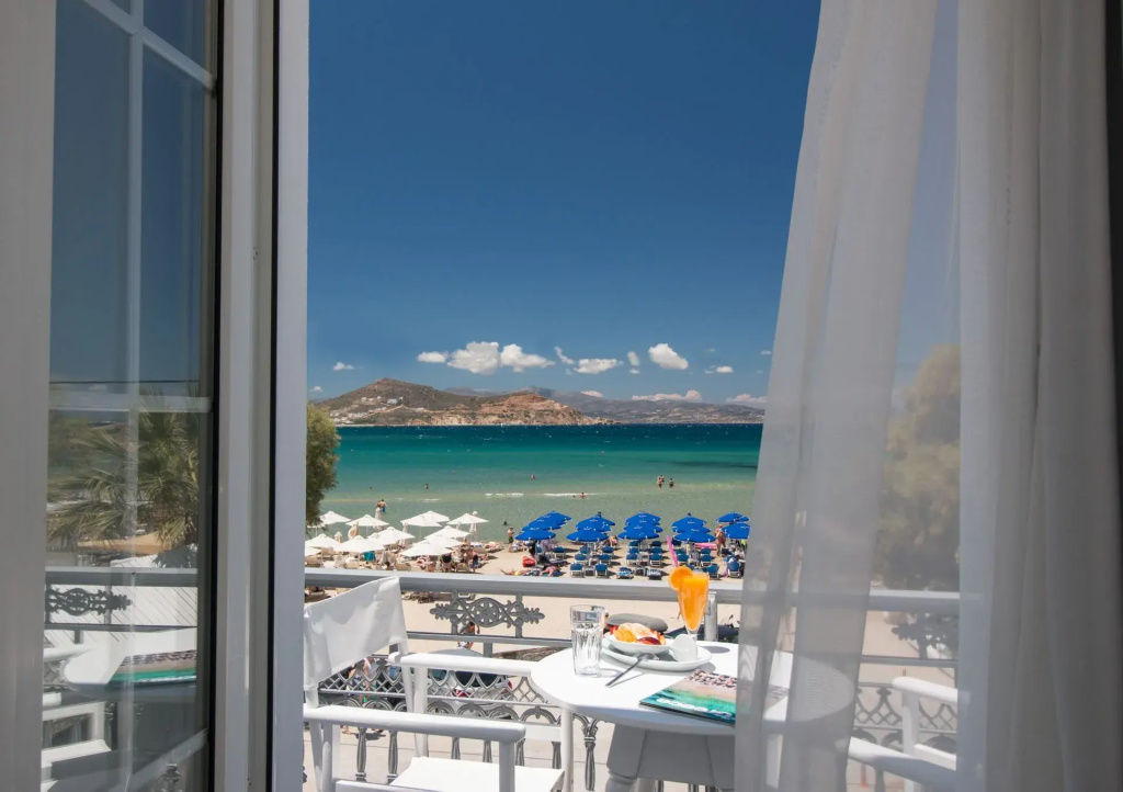Standard Double room with balcony and with sea view (full double bed)
