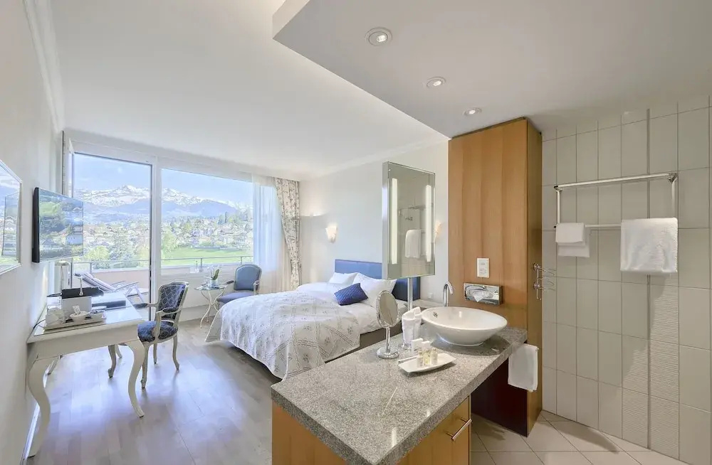 Hotel Eden Spiez - Chambres