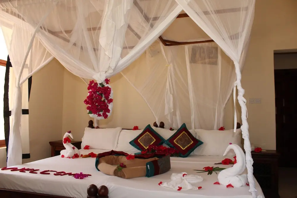 Zawadi Beach Villas - Chambres