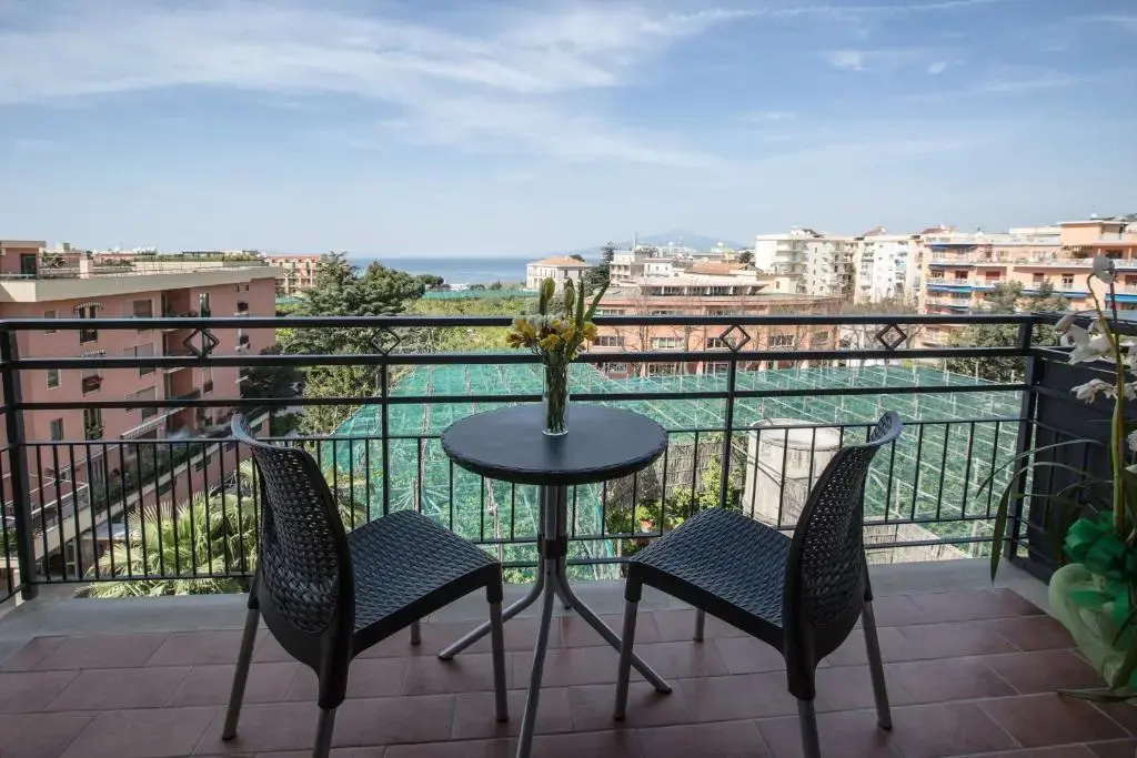Standard Double room with balcony and with sea view (full double bed)