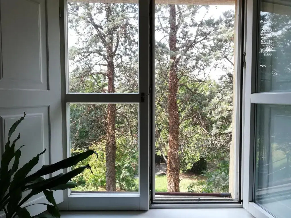 Apartment with garden view