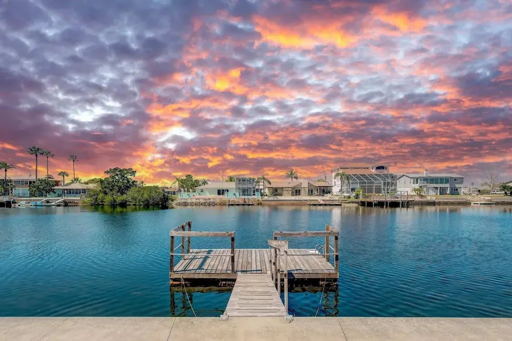 Private Pool & Dock: Old Florida Waterfront Home