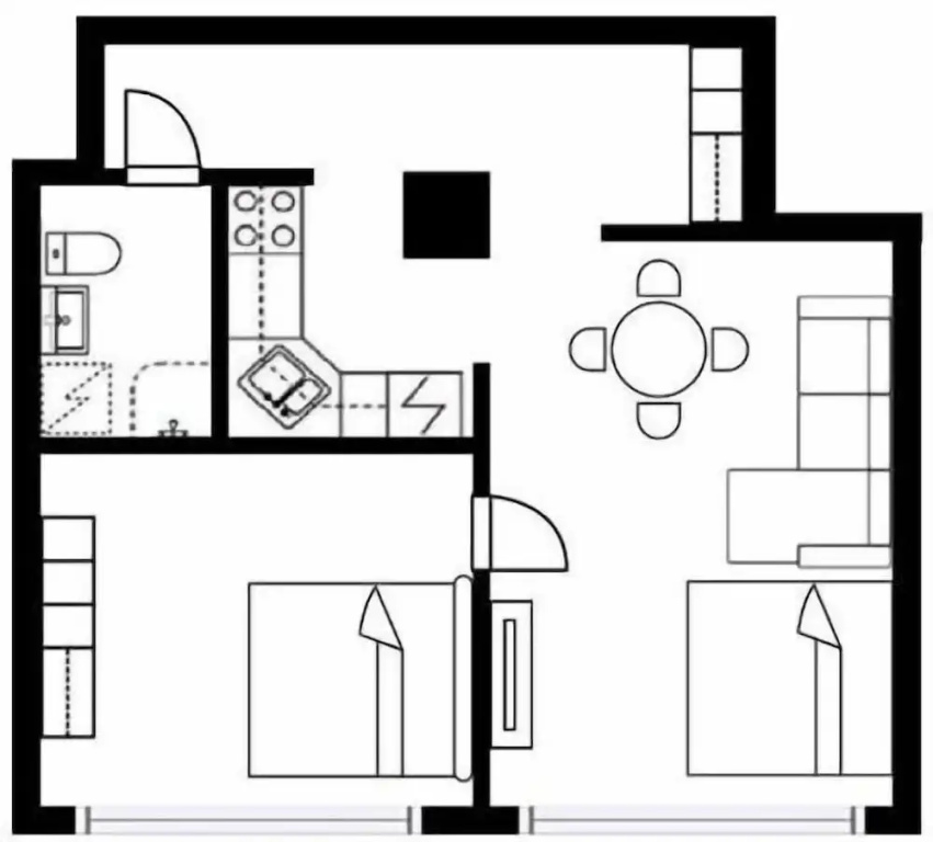 Cozy 1BR Home next to All Restaurants