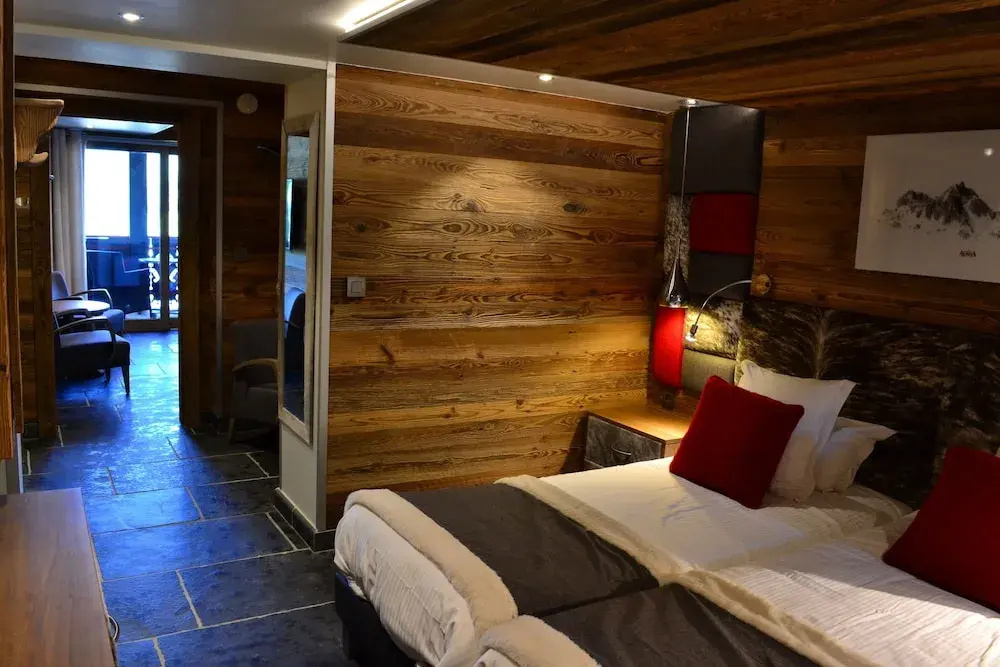 Hôtel Alpina - Chambres