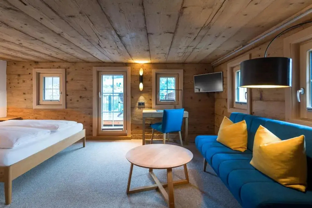 豪華雙人房，配有雙人床