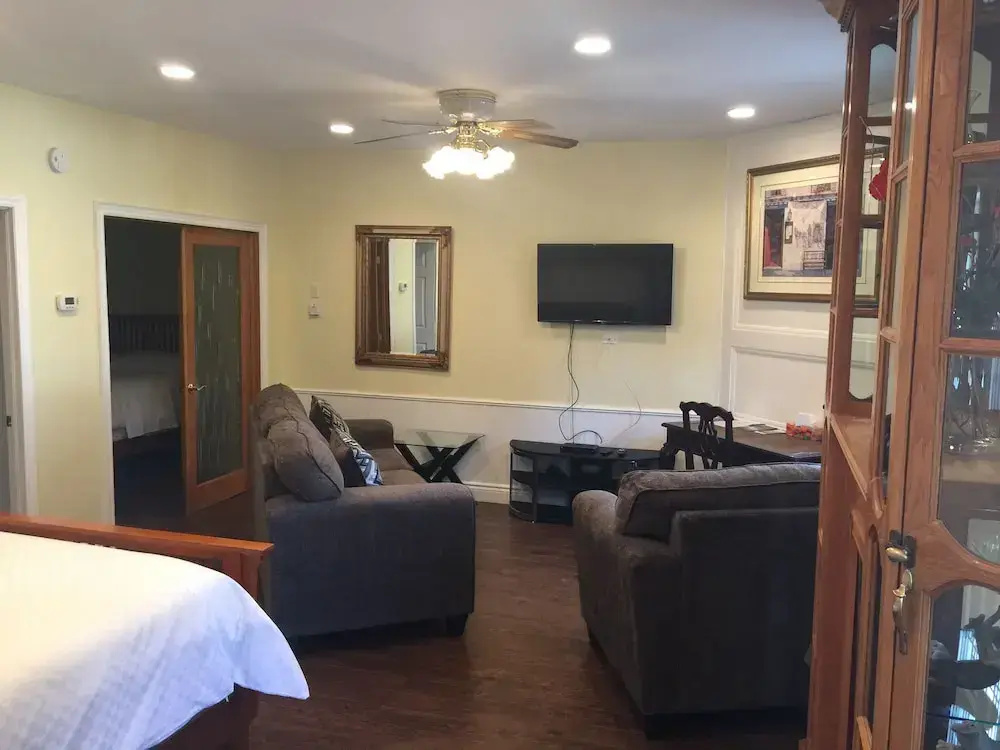 Basement Suite with balcony