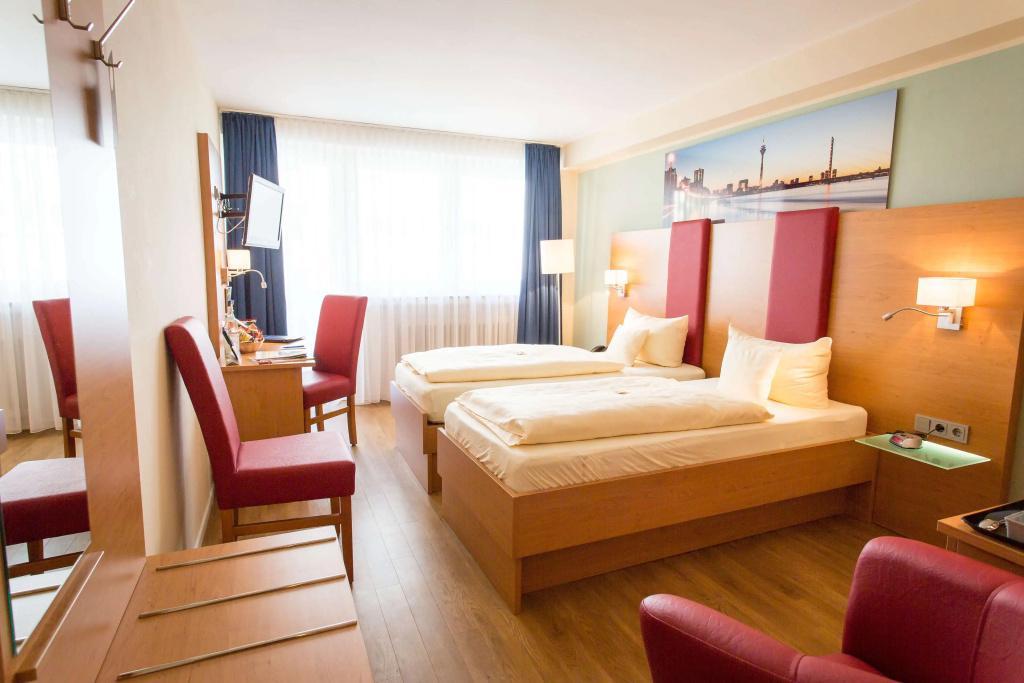 Hotel National Düsseldorf - Chambres
