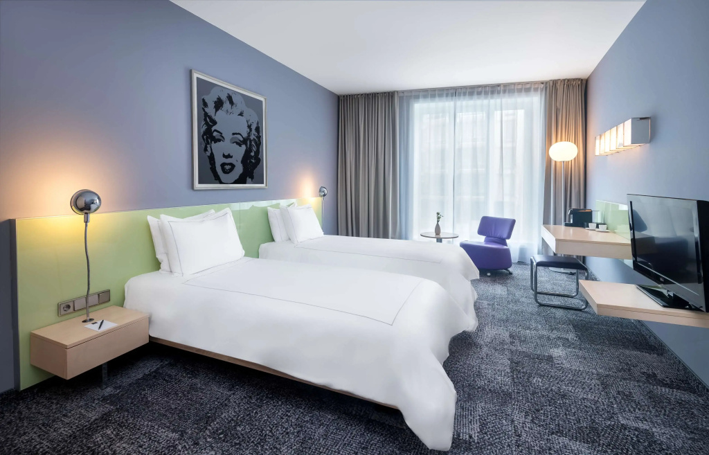 Park Plaza Berlin - Chambres