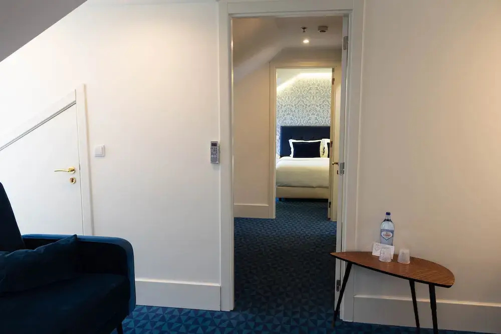 Standard Double Family room with balcony and with street view (full double bed)