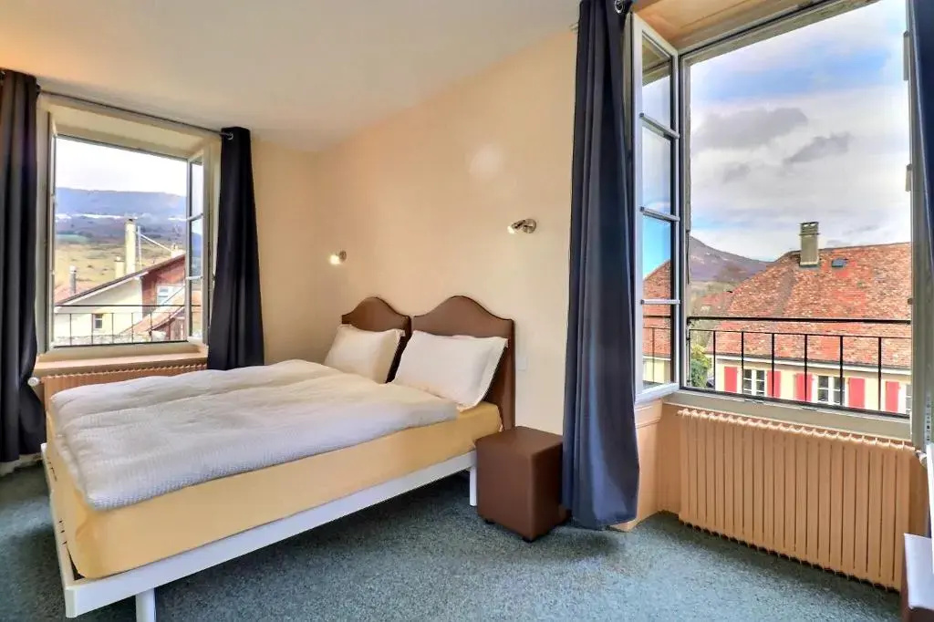 Hôtel Restaurant Bellevue Onnens - Chambres