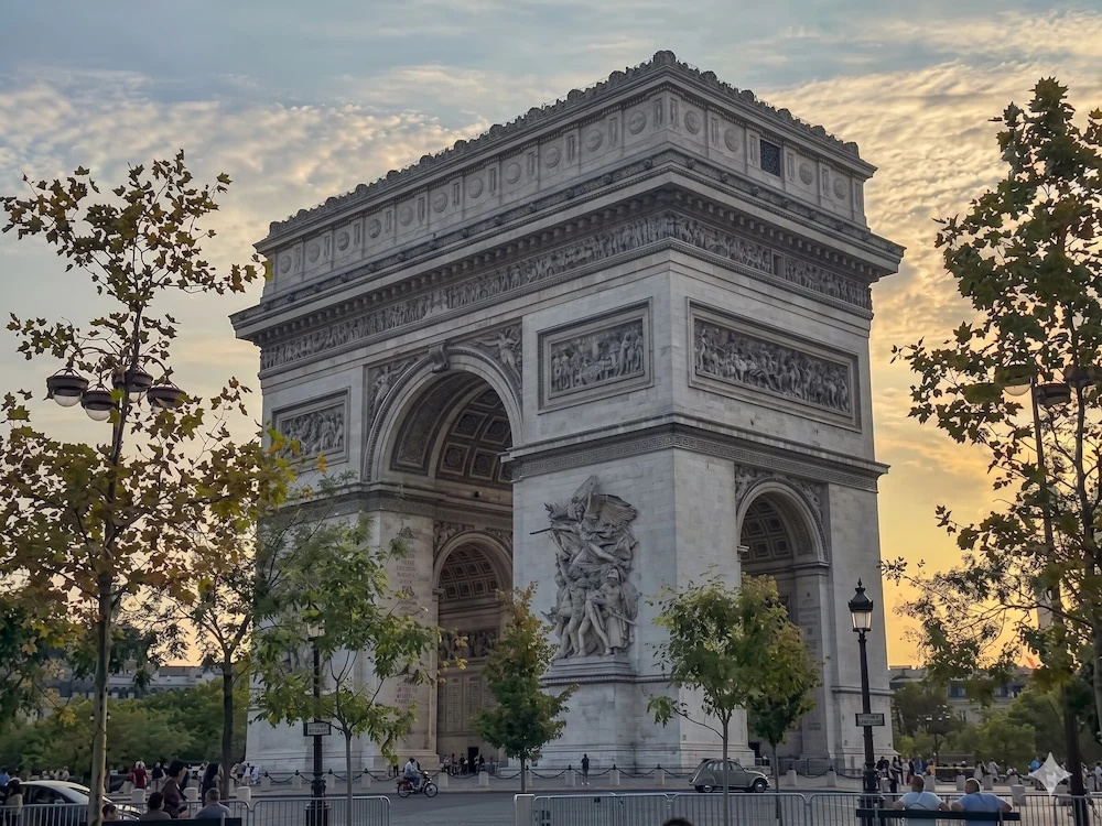 Séjour Paris centre Arc de Triomphe