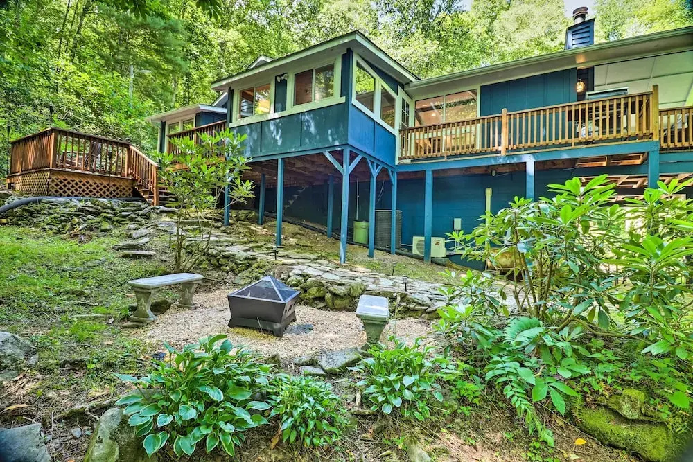 Smoky Mountain Retreat w/ Games, Fire Pit & Patio!