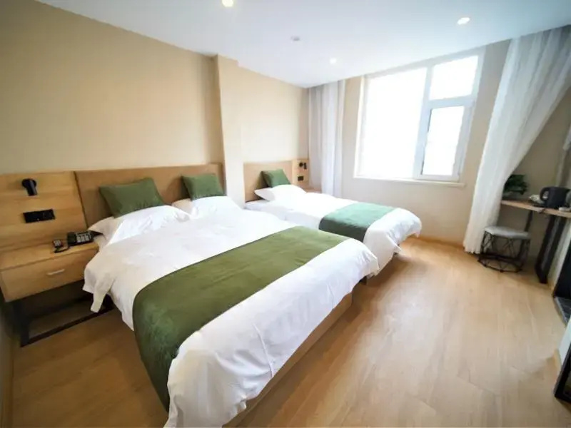 Green Tree Inn Express Qingdao Railway Station Zhanqiao Yacht Wharf - Chambres