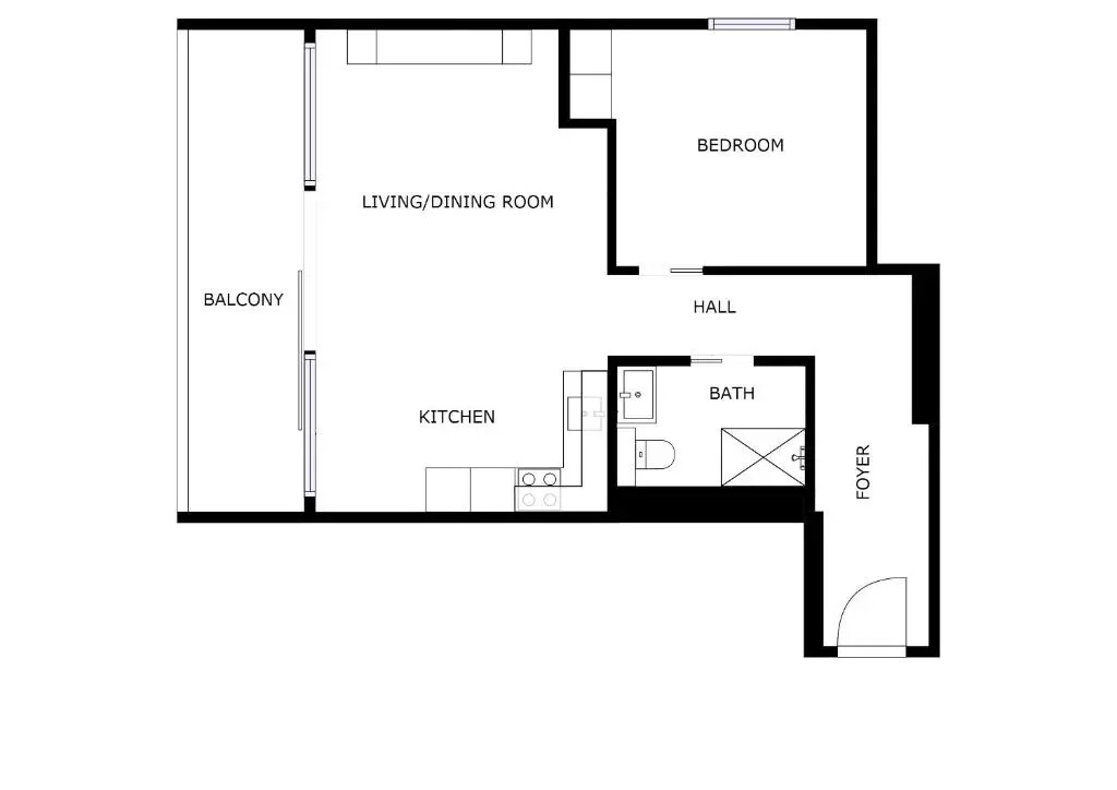 1 Bedroom Apartment