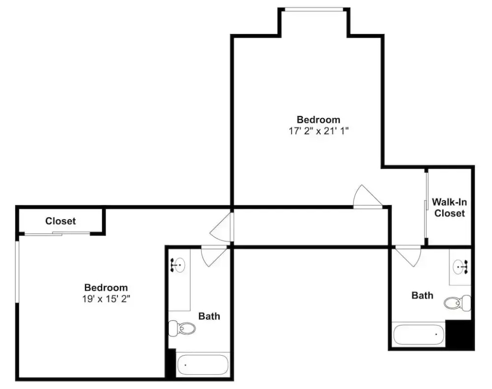 4 Bedrooms Standard room with mountain view