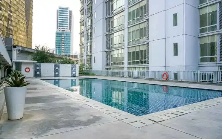 2BR Cozy at Empyreal Epicentrum Apartment By Travelio