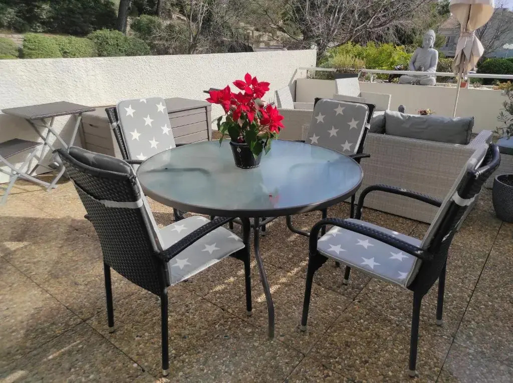 2 pièces avec grande terrasse