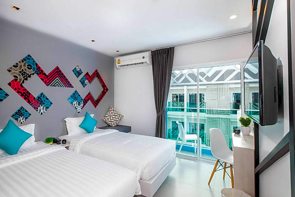 Двухместный номер Superior 2 отдельные кровати в The Crib Patong