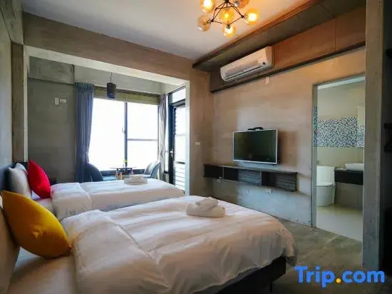 Standard Double room with ocean view (twin beds)
