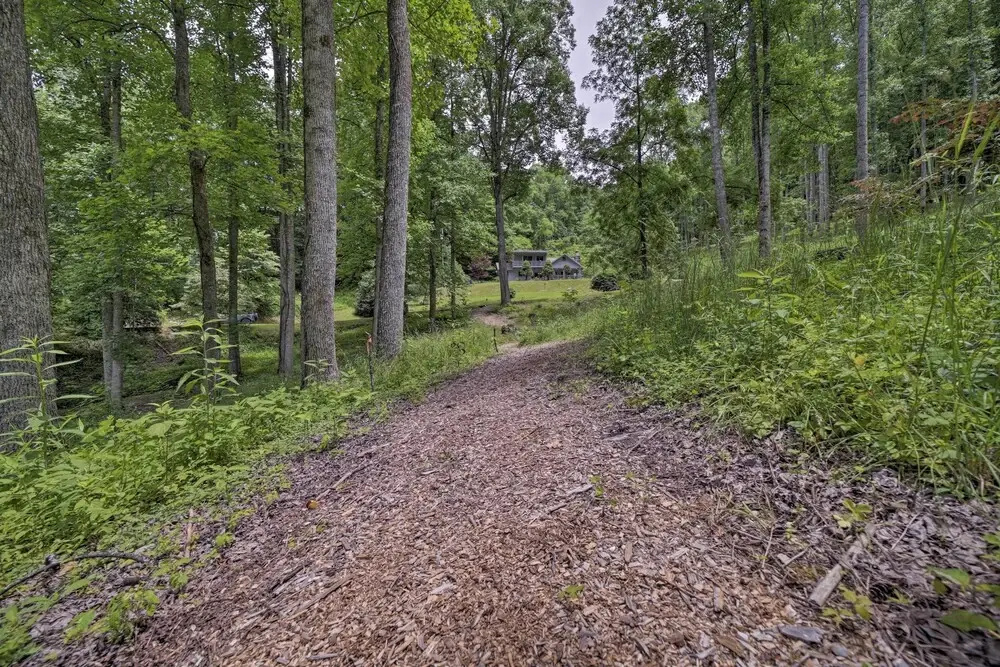Mountain Views & Deck: Spacious Bryson City Home!
