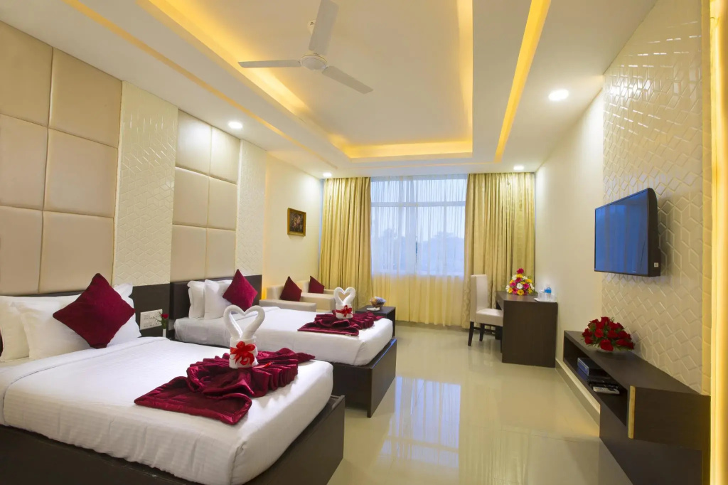 Landmark Pallavaa Beach Resort - Chambres