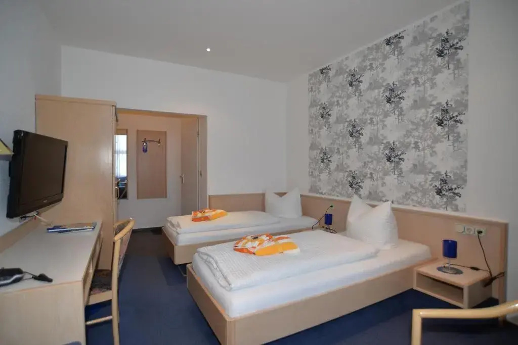 Hotel Am Hohen Schwarm - Chambres