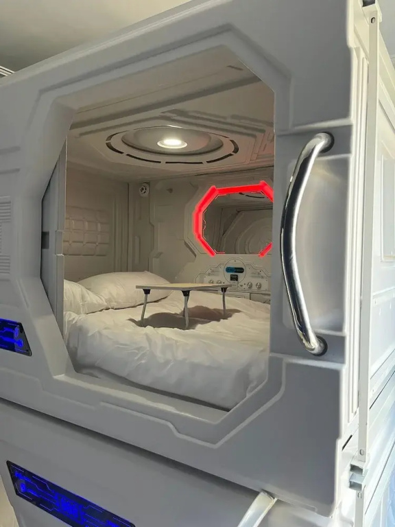 Bed in Dorm Basement