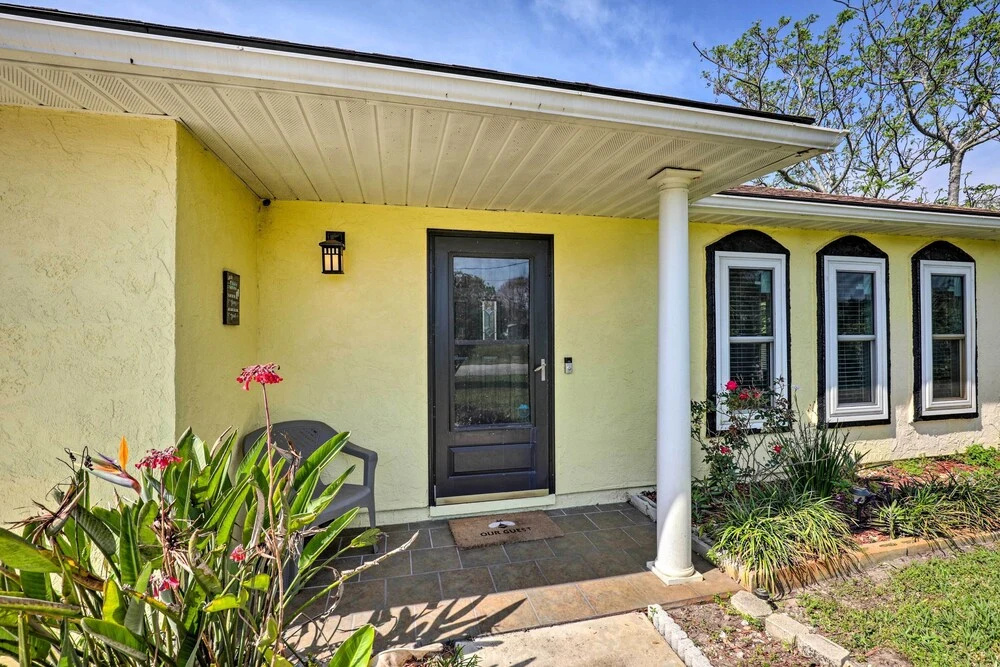 St Augustine Island Home w/ Patio, Walk to Beach!