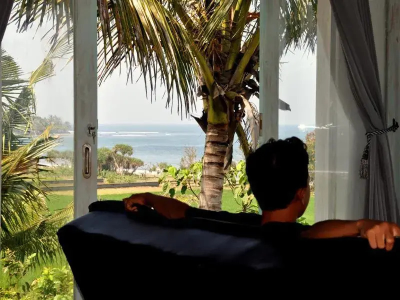 Standard Double room with ocean view (full double bed)