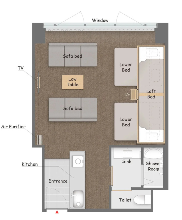 Grand Hostel Ldk Tokyo Nishikasai 사진 8