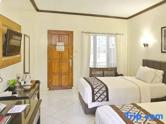 Superior Double room with balcony and with garden view (twin beds)
