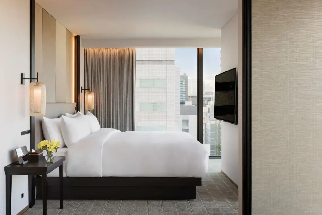 Double Junior Suite with city view (full double bed)