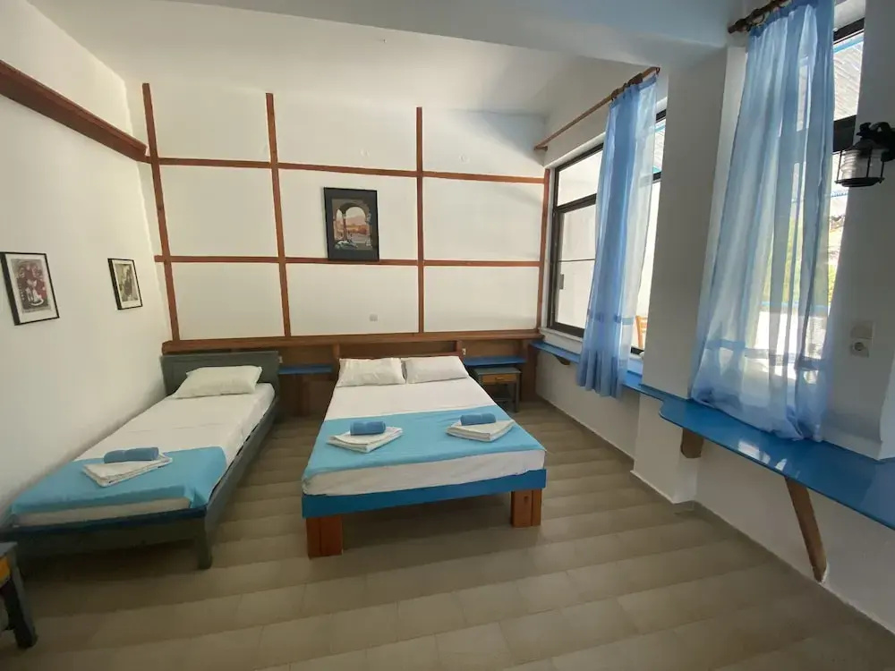 Family Studio with balcony and with partial sea view
