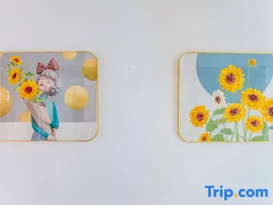 Тент с 3 комнатами с видом на море в Rizhao Shuohai Seaview Homestay (Wanpingkou Branch)