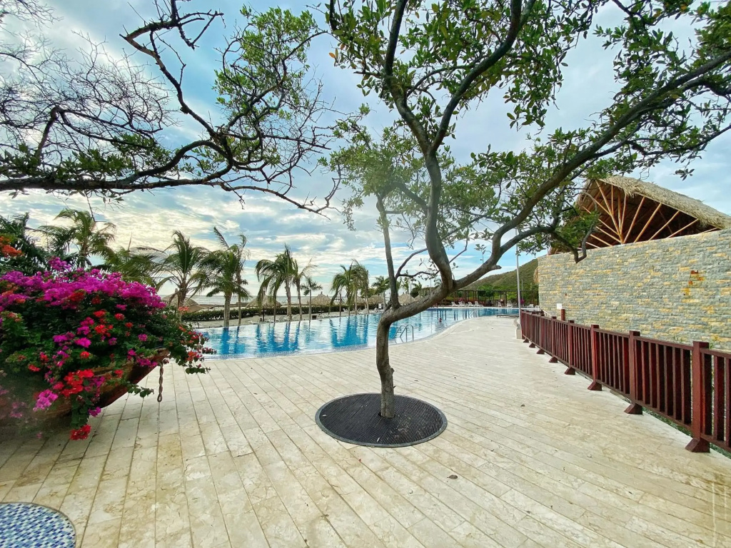Apartamento Encantador Samaria Club de playa, 3 alcobas 6 personas Playa Privada