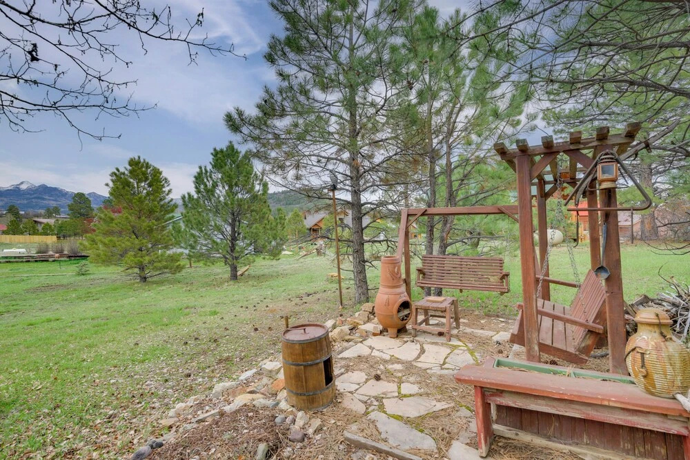 Walk to Trails! Pagosa Home w/ Patio + Views