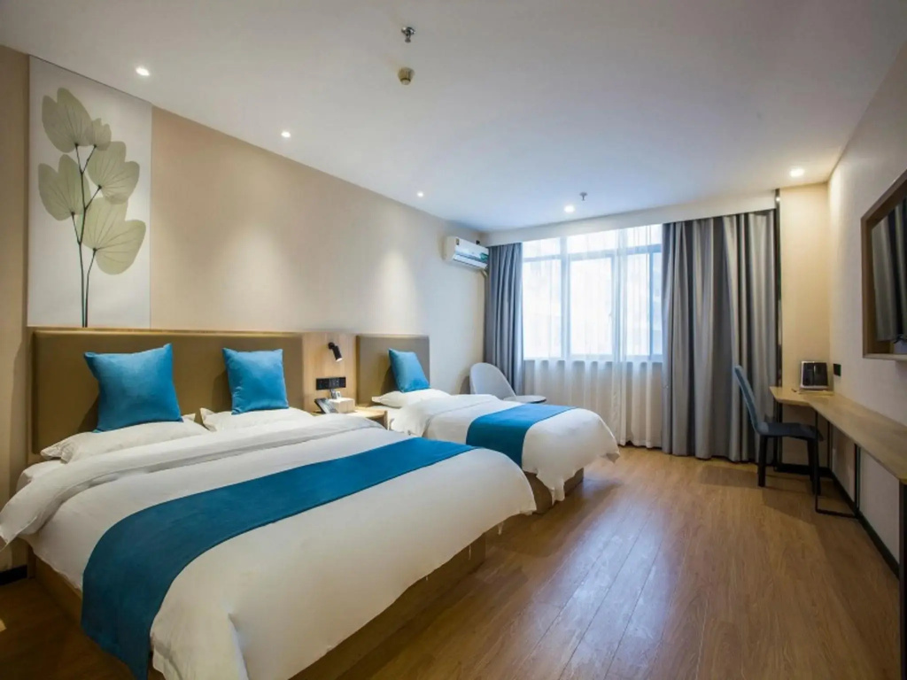 GreenTree Inn Yangzhou South Yunhe Road Yangzhou Bridge Express Hotel - Chambres