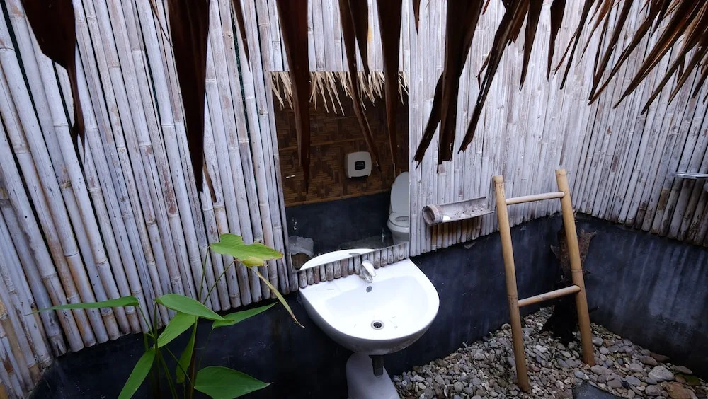Двухместное бунгало рядом с пляжем двуспальная кровать в Satun Dive Resort