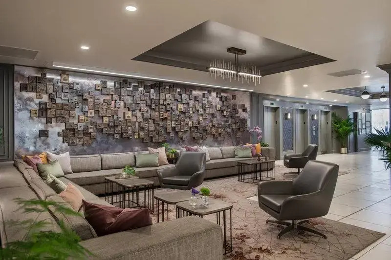 豪華四人房，雙人床