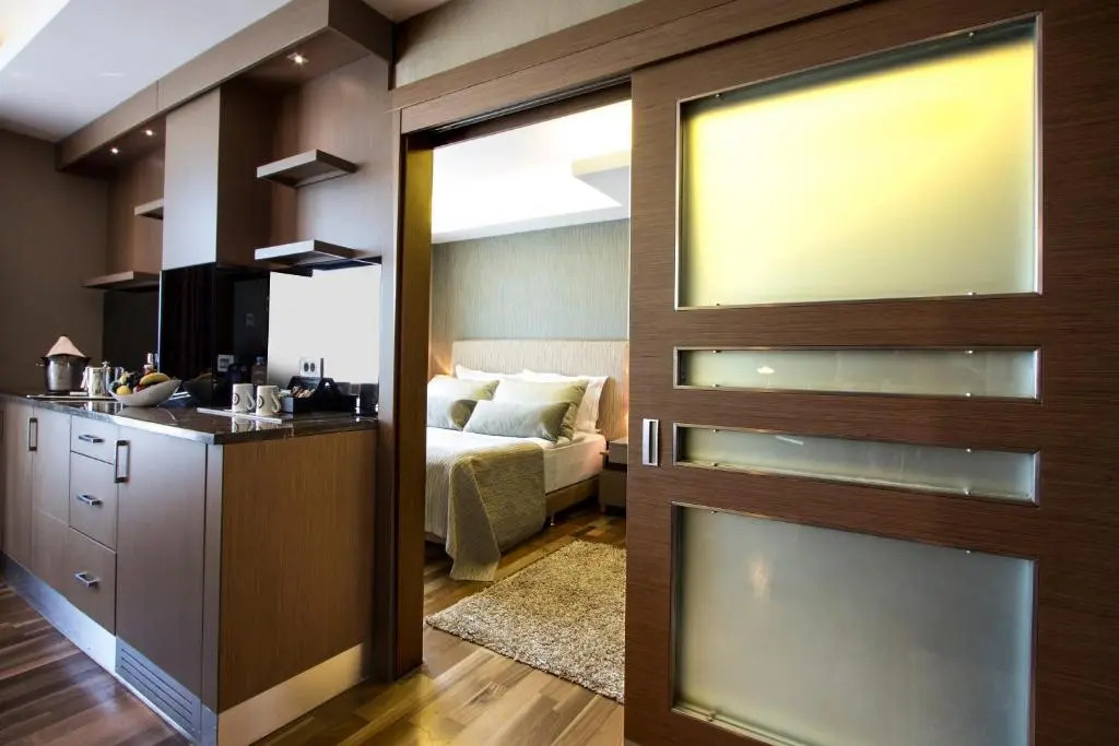 Люкс Residential с гидромассажной ванной и парилкой в Avantgarde Urban Levent