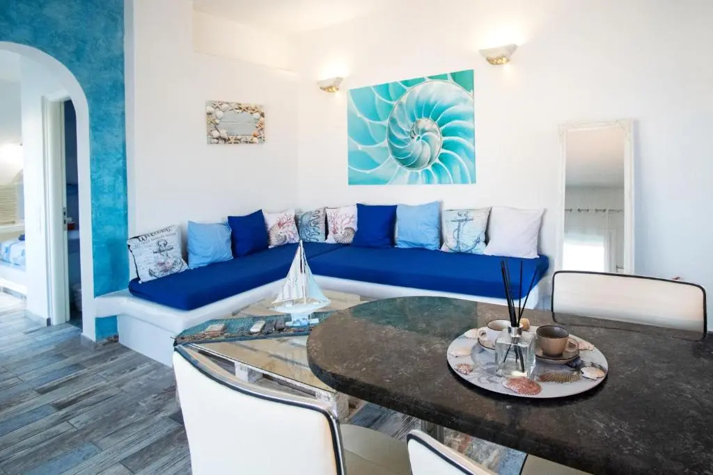 Blue Dream Santorini - Chambres