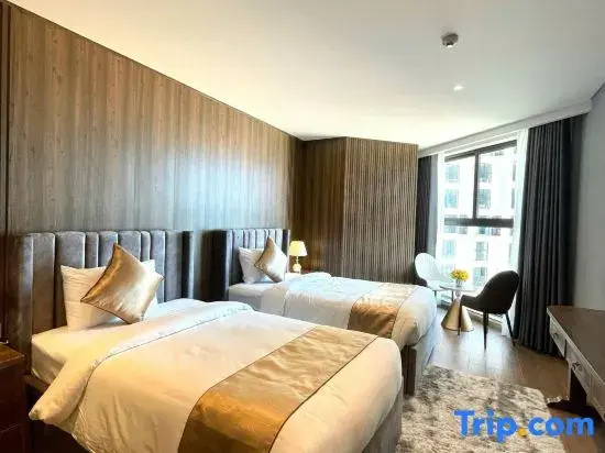Deluxe Double room with sea view (twin beds)