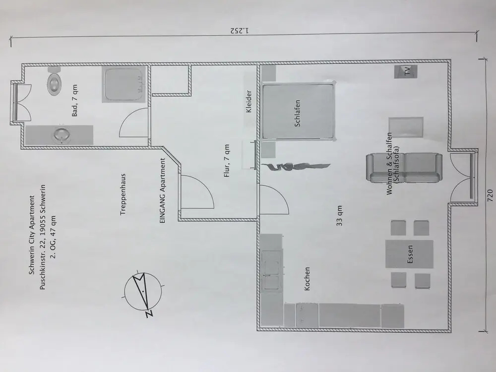 Schwerin City Apartment