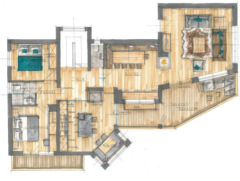 Alluring Family Chalet In Wagrain With Sauna Near City Center
