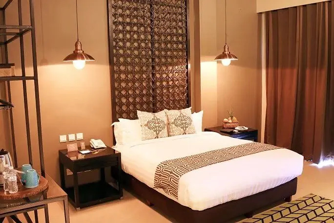 Premier Double room with garden view (full double bed)