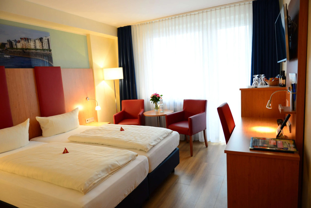 Hotel National Düsseldorf - Chambres