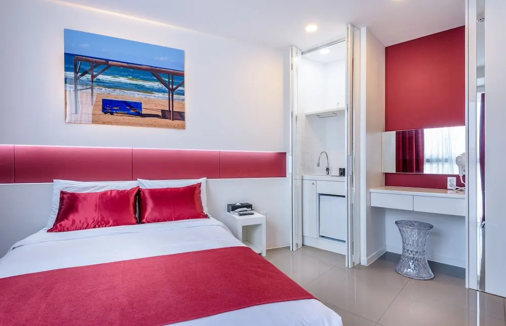 Aimi Jeju Beach Hotel Hamdeok W - Chambres