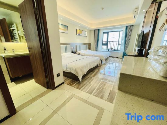 Двухместный номер Deluxe 2 отдельные кровати в Sheraton Hotel (Zhengzhou 270 Wanda Zhengshang Yujianmingzhu Branch)