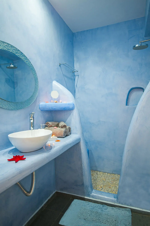 Blue Dream Santorini - Chambres